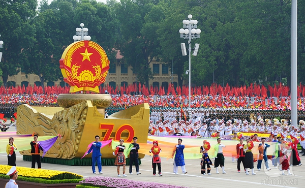 Xúc động, hùng tráng hình ảnh lễ diễu binh mừng ngày Tết Độc Lập 2/9